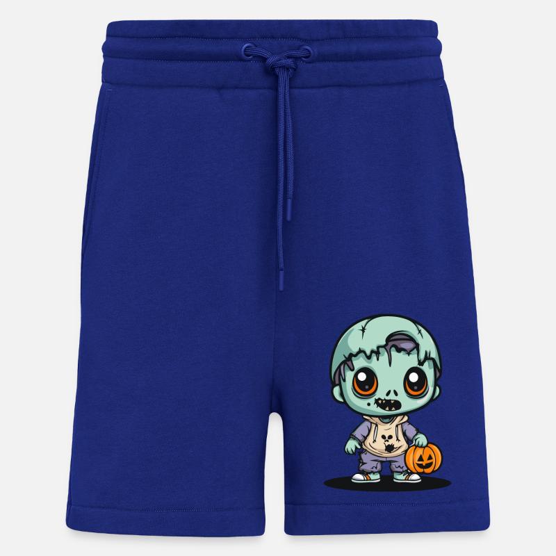 Zombie Halloween Creepy Comic - Shorts - made by SPREAD - Iconic Blue