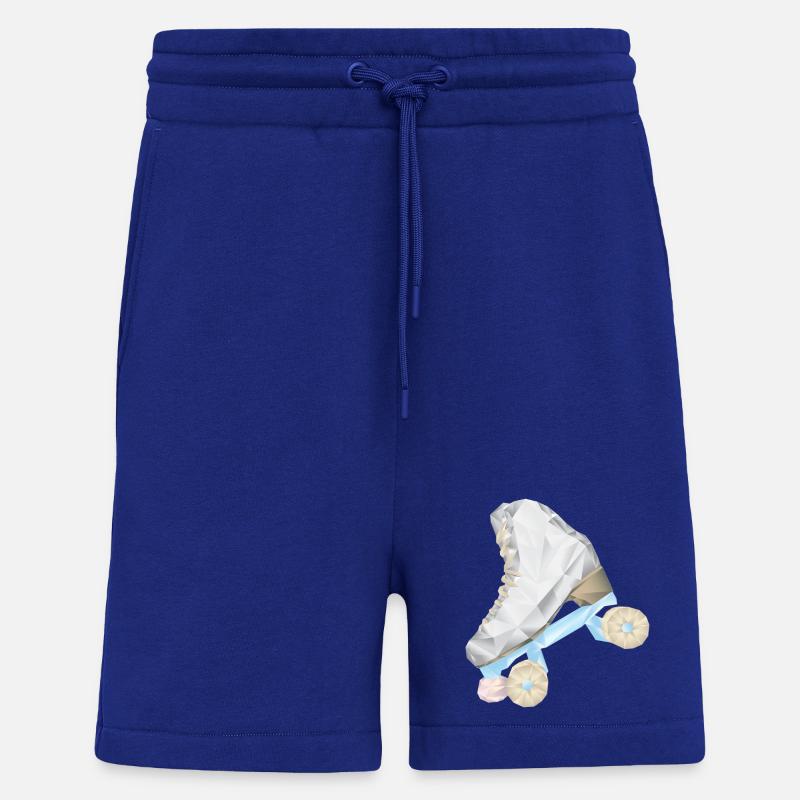 patin a roulette roller - Short bio décontracté fabriqué en UE - Iconic Blue