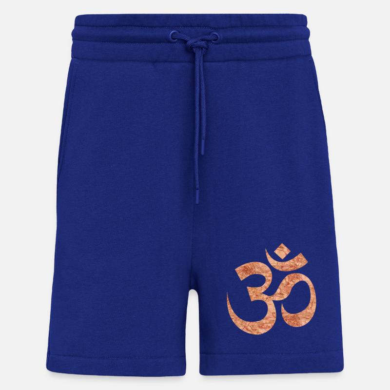 OM Zeichen - Shorts - made by SPREAD - Iconic Blue