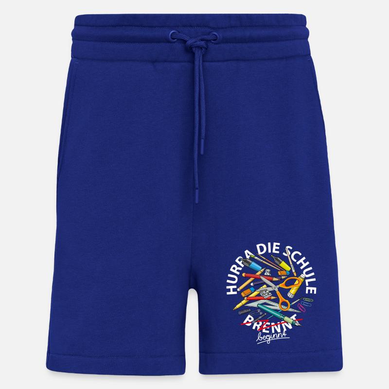 Hurra die Schule brennt - Shorts - made by SPREAD - Iconic Blue
