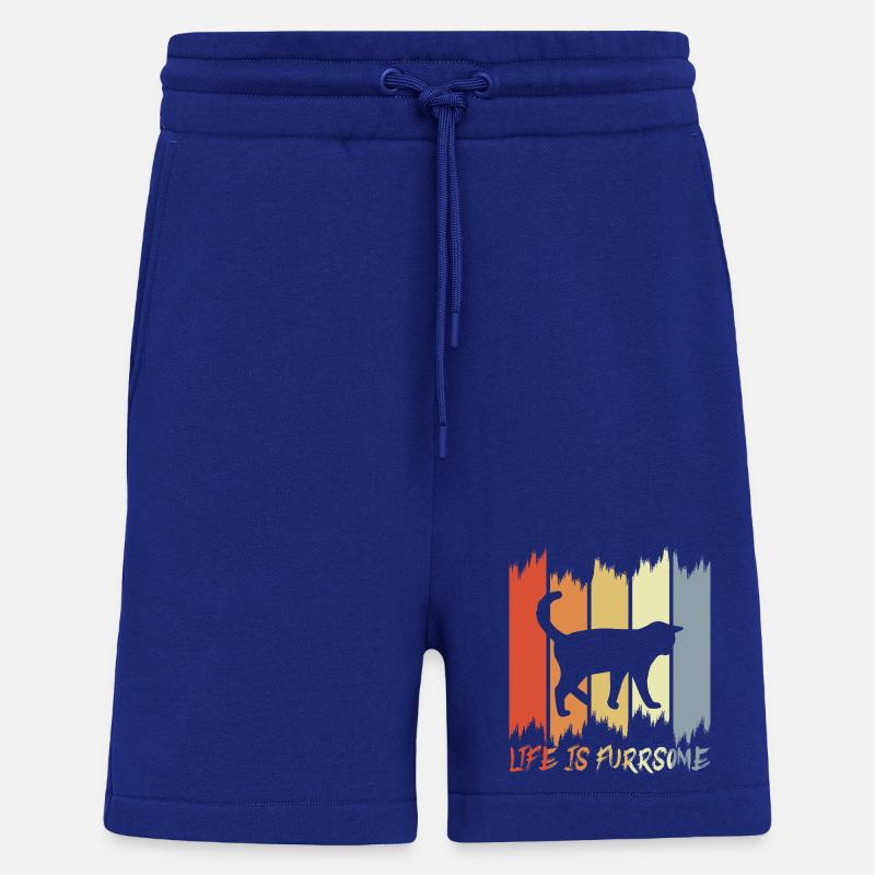 Cats Wit - Shorts - made by SPREAD - Iconic Blue