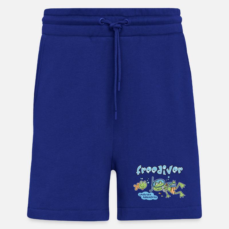 Taucherfrosch - Shorts - made by SPREAD - Iconic Blue