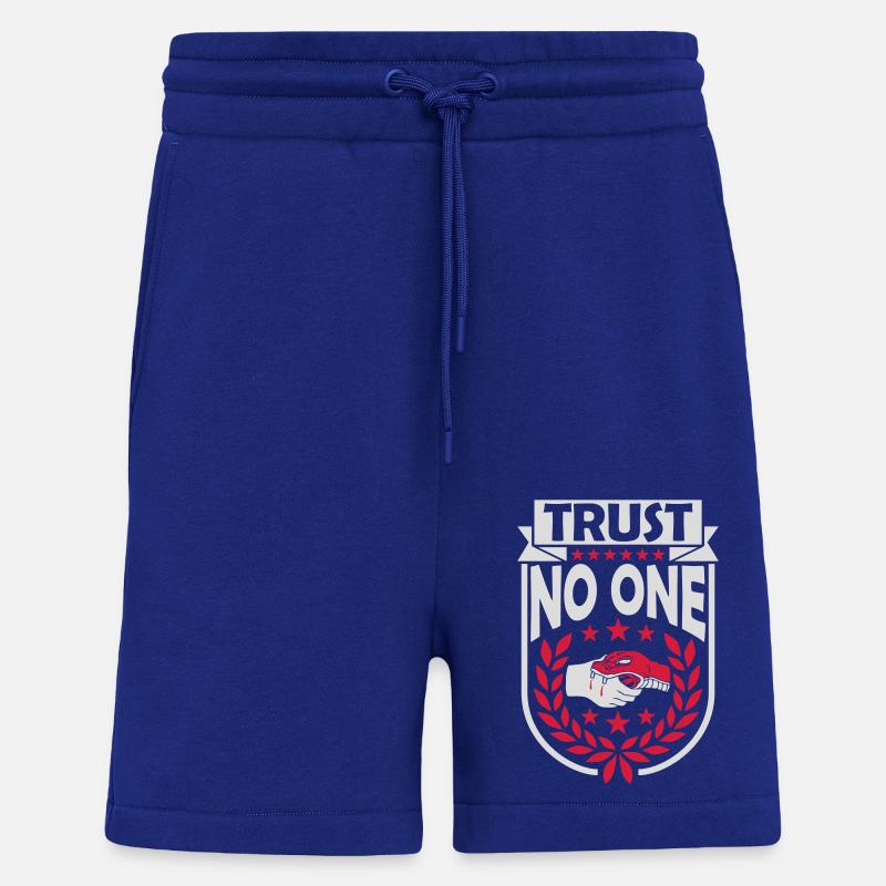 trust no one quote - Shorts - made by SPREAD - Iconic Blue