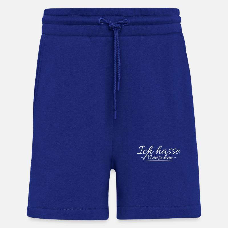 Ich hasse Menschen - Shorts - made by SPREAD - Iconic Blue