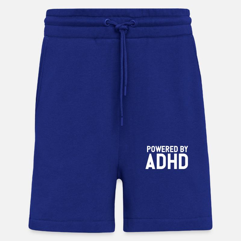 TDAH propulsé - Short bio décontracté fabriqué en UE - Iconic Blue