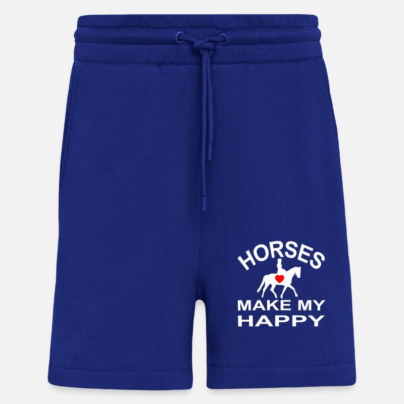 Cheval - Short bio décontracté fabriqué en UE - Iconic Blue