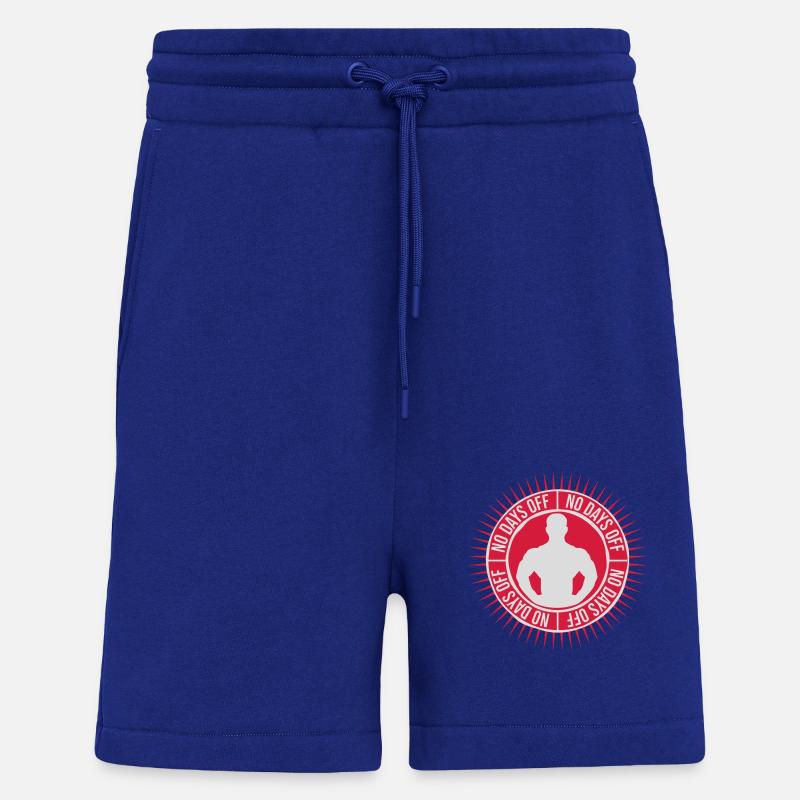 no days off quote - Shorts - made by SPREAD - Iconic Blue