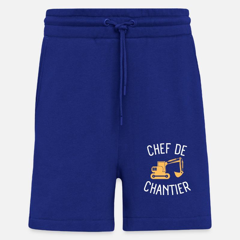 Chef de chantier 1 - Short bio décontracté fabriqué en UE - Iconic Blue