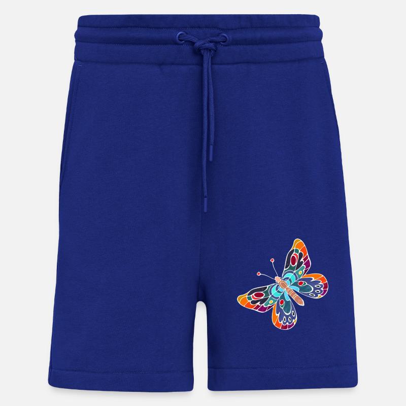 Papillon - Short bio décontracté fabriqué en UE - Iconic Blue