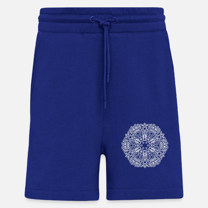 Maya Pattern - Shorts - made by SPREAD - Iconic Blue
