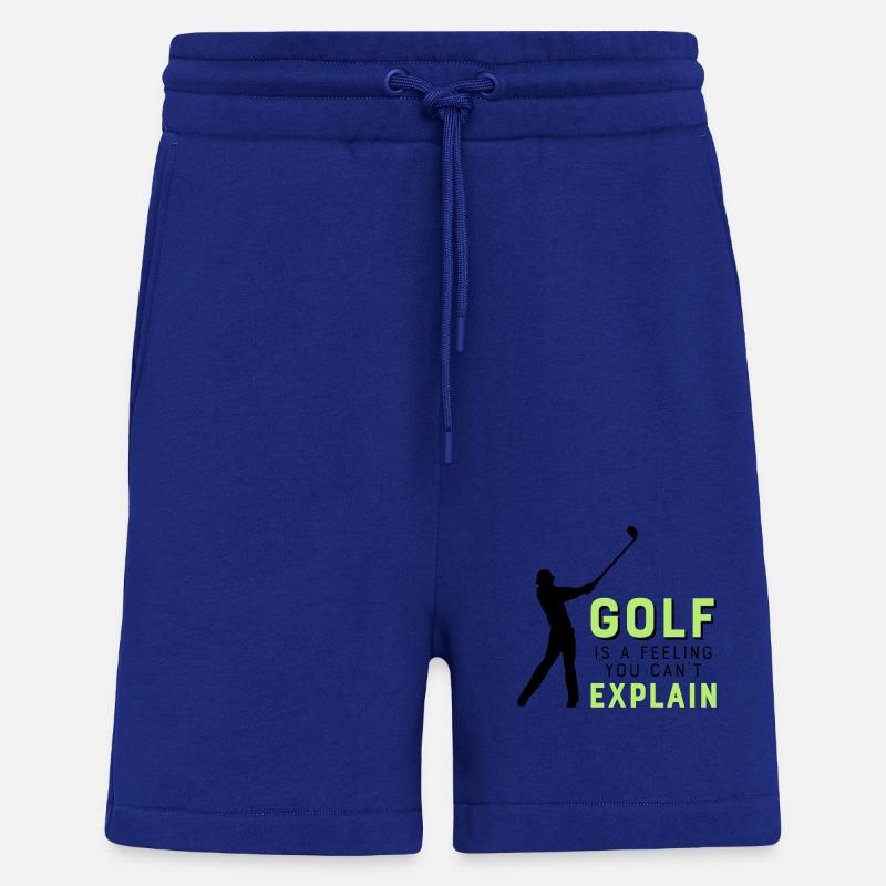 Le golf - Short bio décontracté fabriqué en UE - Iconic Blue