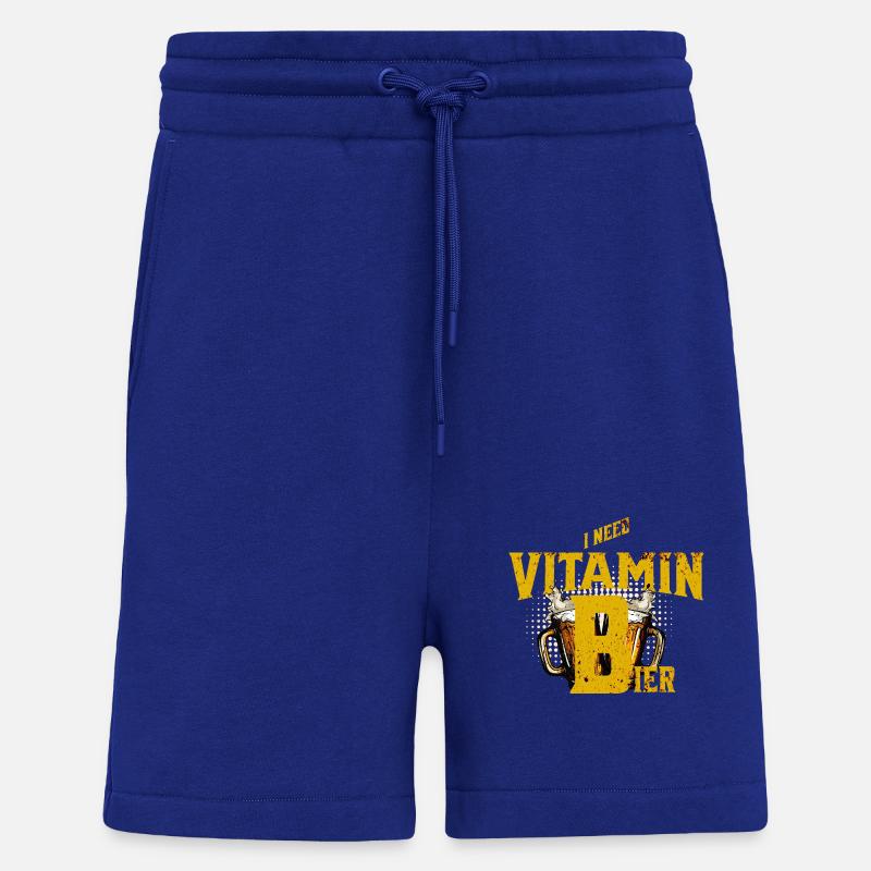 Bier I need Vitamin B - Shorts - made by SPREAD - Iconic Blue