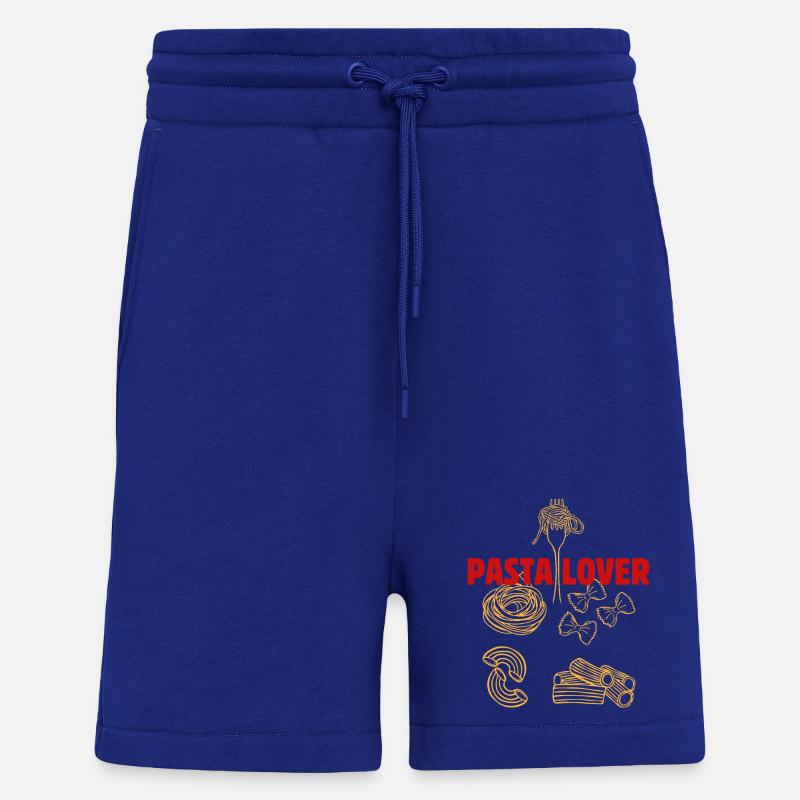 Pasta Lover Pattern - Shorts - made by SPREAD - Iconic Blue