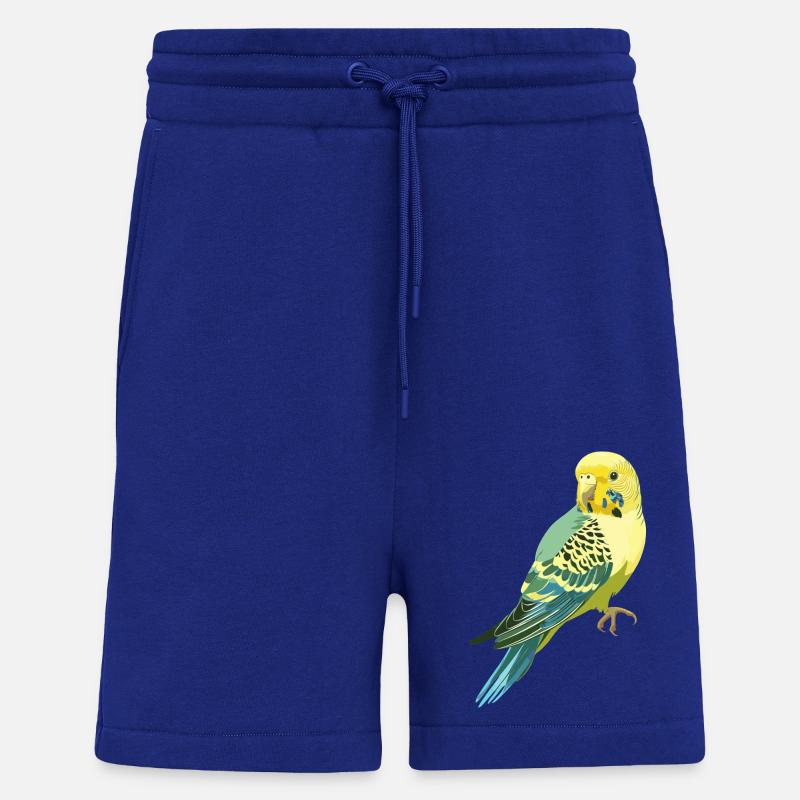 Perruche ondulée - Short bio décontracté fabriqué en UE - Iconic Blue