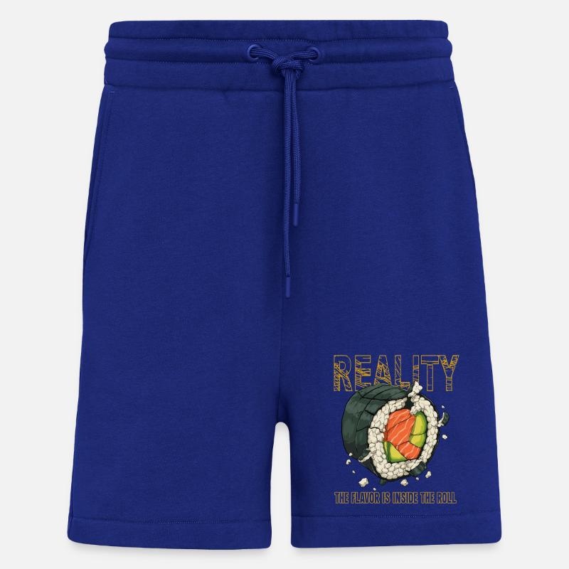 Sushi Roll Reality Innerer Geschmack - Shorts - made by SPREAD - Iconic Blue