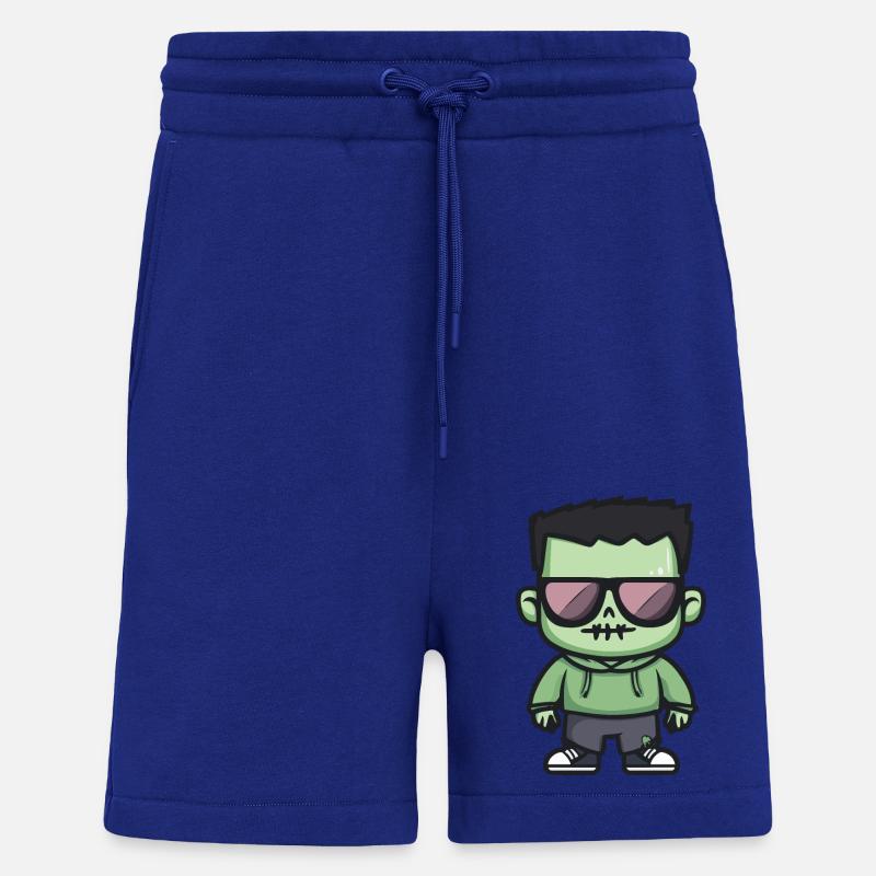 Zombie Halloween Cool - Shorts - made by SPREAD - Iconic Blue