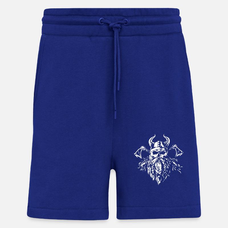 Wikinger Skull - Äxte - Shorts - made by SPREAD - Iconic Blue