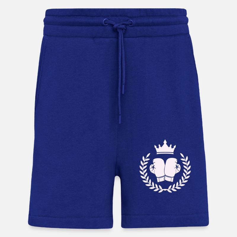 boxing boxen wappen - Shorts - made by SPREAD - Iconic Blue