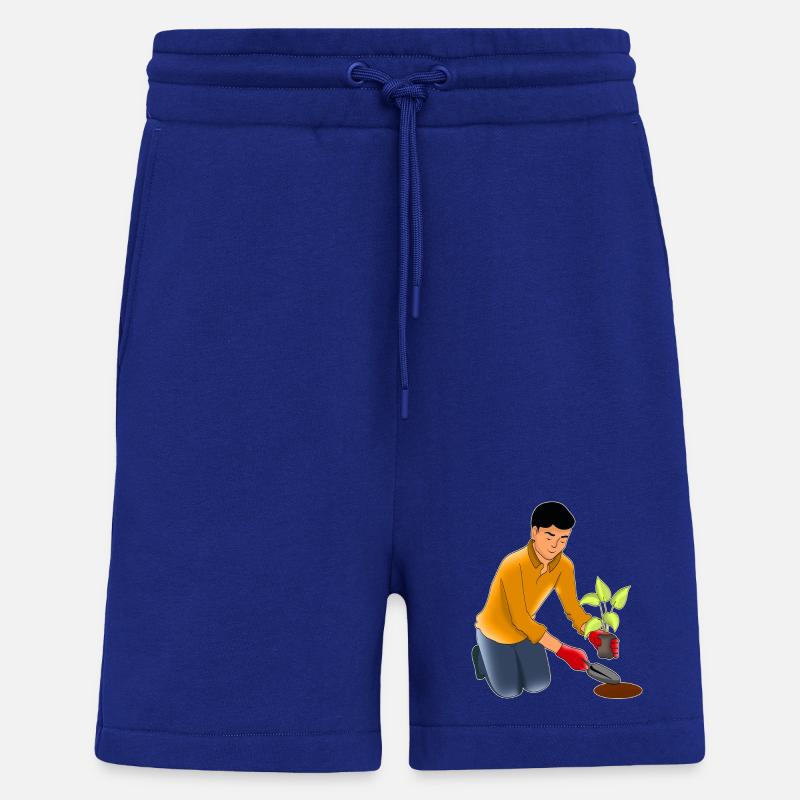 Gartenarbeit - Shorts - made by SPREAD - Iconic Blue