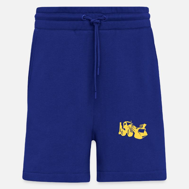 Baggerfahrer Radlader Bagger - Shorts - made by SPREAD - Iconic Blue