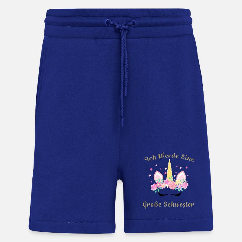 Ich werde Große Schwester - Shorts - made by SPREAD - Iconic Blue