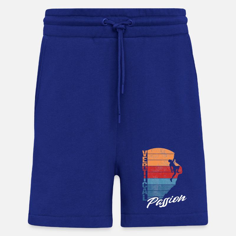 Vertical Passion klettern bouldern climbing - Shorts - made by SPREAD - Iconic Blue