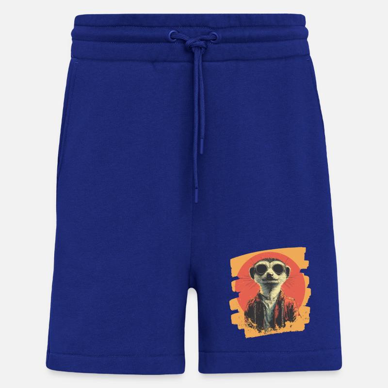 Erdmännchen Retro - Shorts - made by SPREAD - Iconic Blue