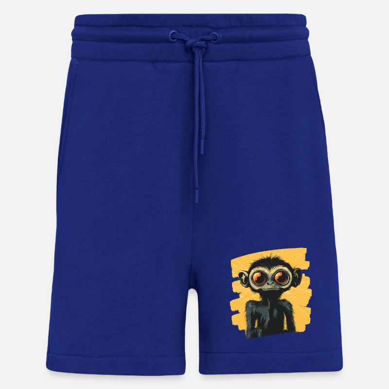 Spider Monkey Retro - Shorts - made by SPREAD - Iconic Blue