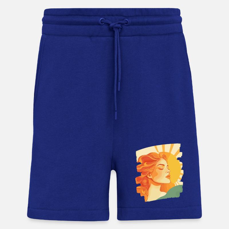 Sommer Sonne Retro - Shorts - made by SPREAD - Iconic Blue