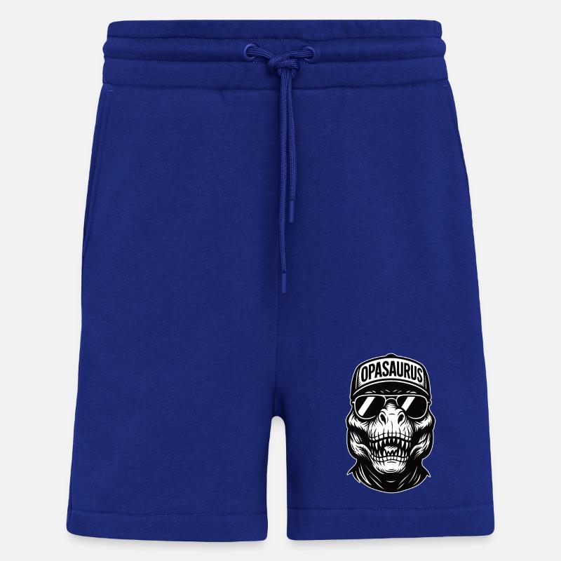 Opasaurus Skull Sunglasses - Shorts - made by SPREAD - Iconic Blue