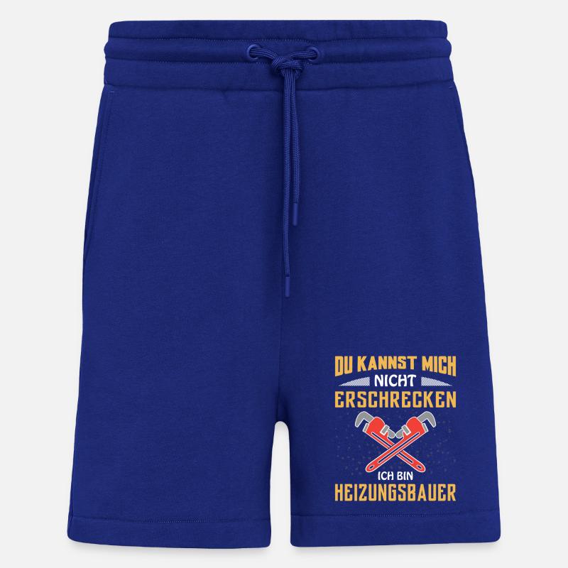 Heating engineer Heating construction - Shorts - made by SPREAD - Iconic Blue