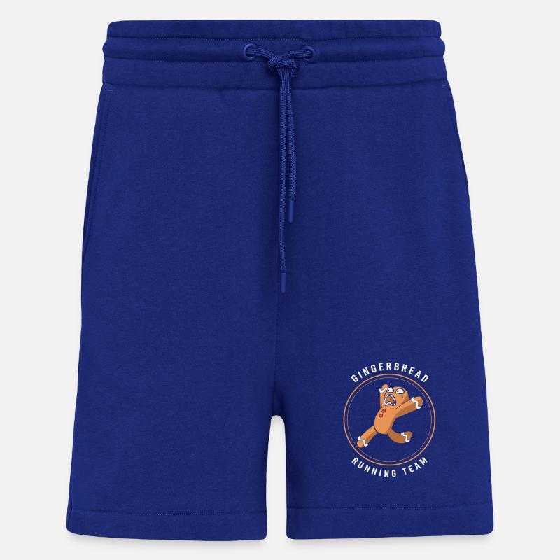 Lebkuchen Weihnachten Lebkuchenmann Gingerbread - Shorts - made by SPREAD - Iconic Blue