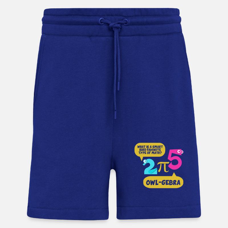 Math Math Math Teacher Mathematician - Shorts - made by SPREAD - Iconic Blue