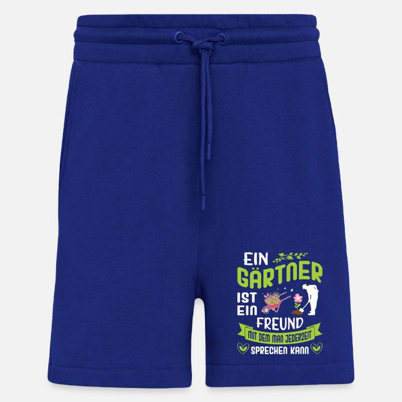 Garten Gärtner Gärtnern Gartenarbeit Gartenarbeit - Shorts - made by SPREAD - Iconic Blue