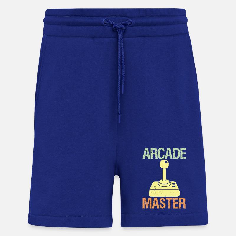 Arcade Master Classic Controller Retro Gaming  - Shorts - made by SPREAD - Iconic Blue