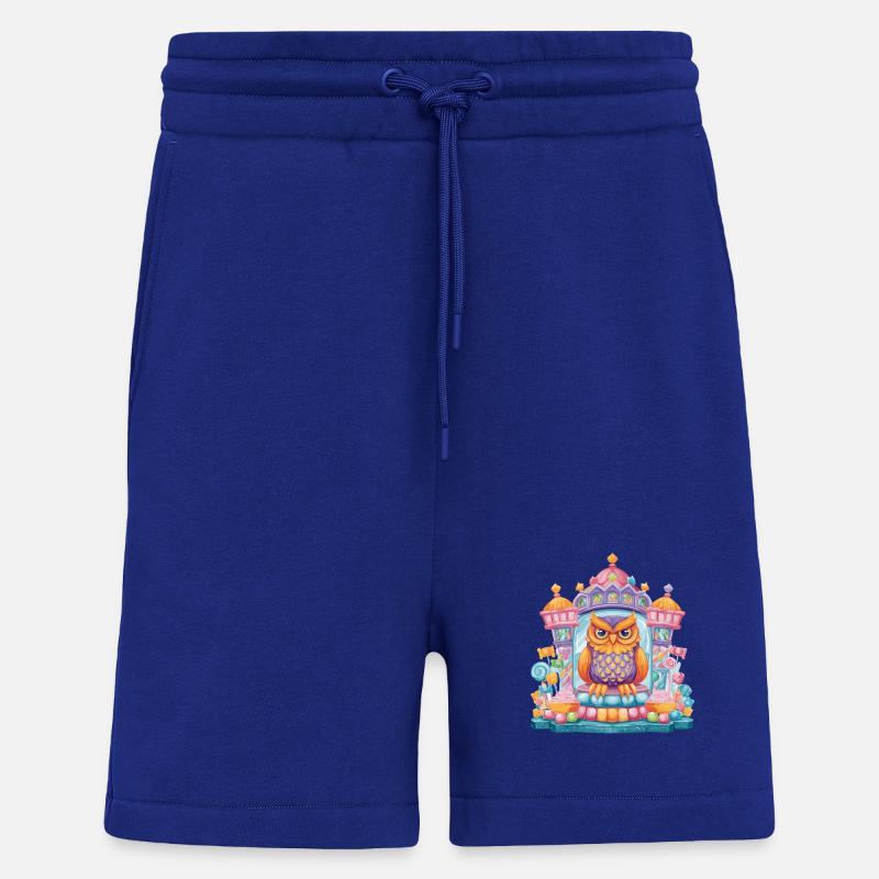 Zuckerkönigs-Eulenthron - Shorts - made by SPREAD - Iconic Blue