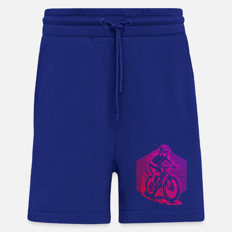 Le VTT adore porter - Short bio décontracté fabriqué en UE - Iconic Blue