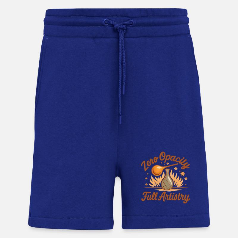 Null Opazität, volle Kunst | Glaskunst - Shorts - made by SPREAD - Iconic Blue
