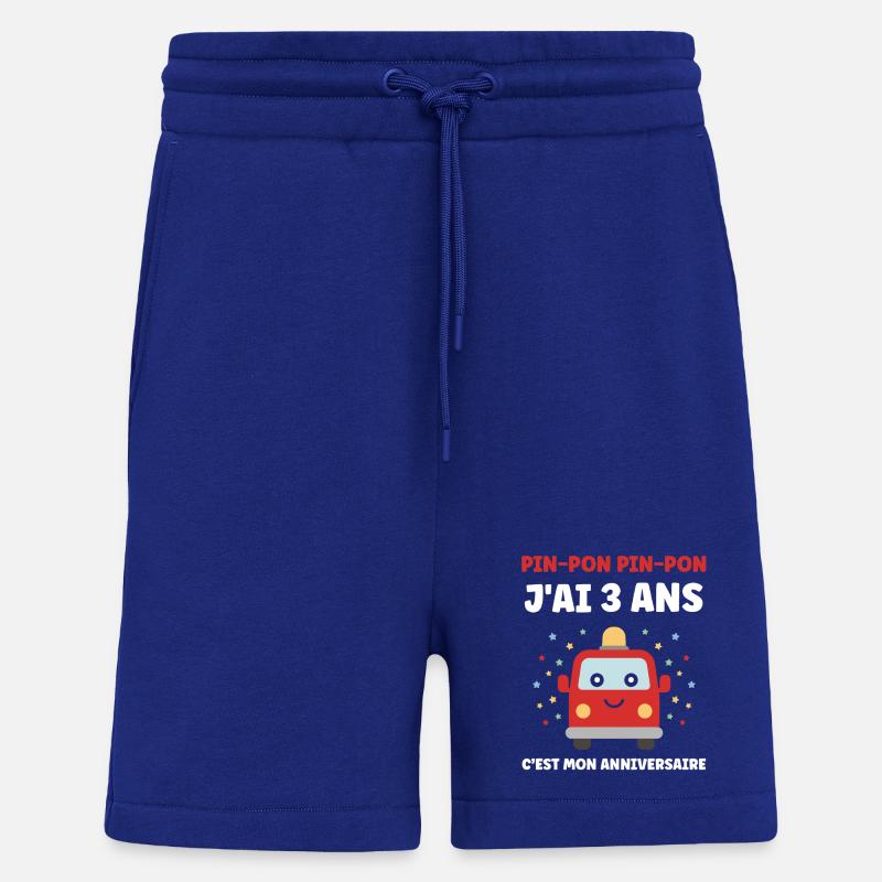 3 ans - Short bio décontracté fabriqué en UE - Iconic Blue