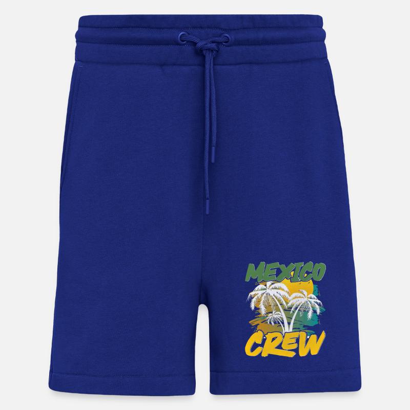 Équipage du Mexique - Short bio décontracté fabriqué en UE - Iconic Blue