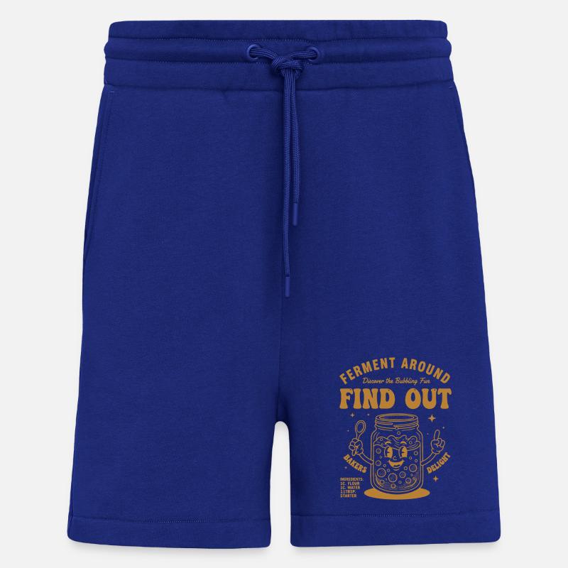 Sauerteigbrot Backbäcker Sauerteigstarter - Shorts - made by SPREAD - Iconic Blue