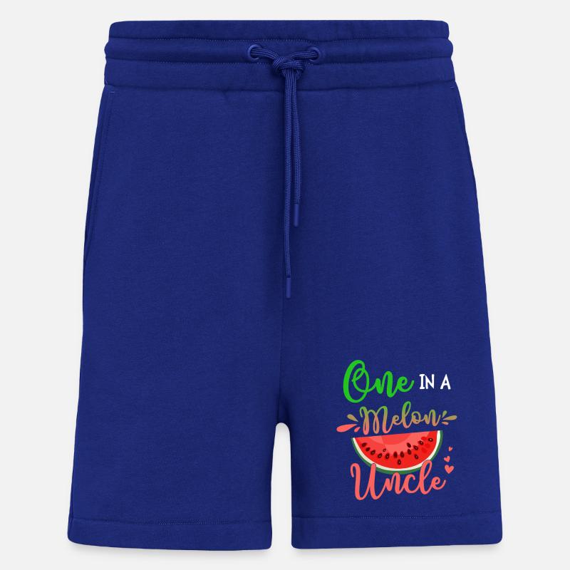 Ein Onkel in einer Melone - Shorts - made by SPREAD - Iconic Blue