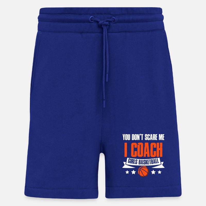 Ich trainiere den Mädchen-Basketball - Shorts - made by SPREAD - Iconic Blue