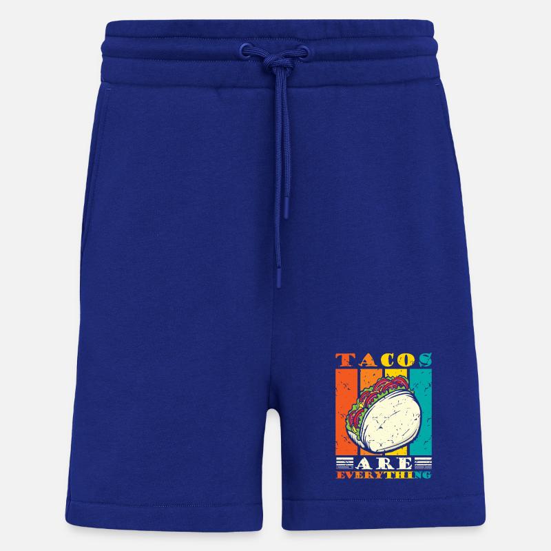 Tacos are everything - Shorts - made by SPREAD - Iconic Blue