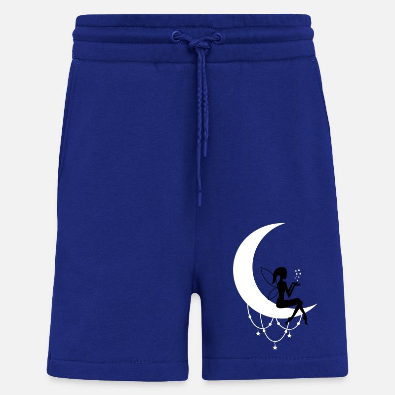 Fairy Elf Crescent Moon Fantasy - Shorts - made by SPREAD - Iconic Blue