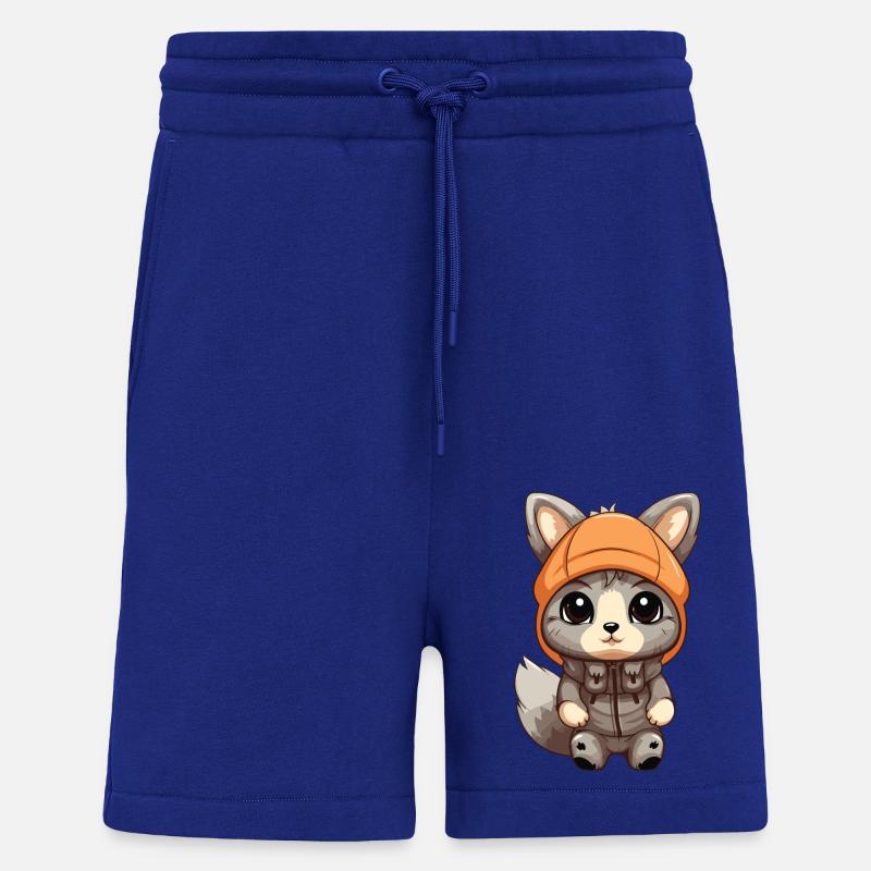 Eichhörnchen Winter Comic Niedlich - Shorts - made by SPREAD - Iconic Blue