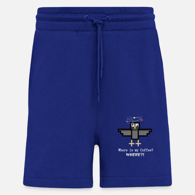 Tourterelle du café - Short bio décontracté fabriqué en UE - Iconic Blue