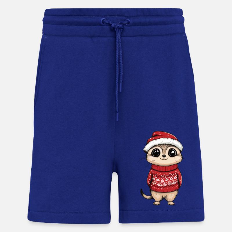 Erdmännchen Weihnachten - Shorts - made by SPREAD - Iconic Blue