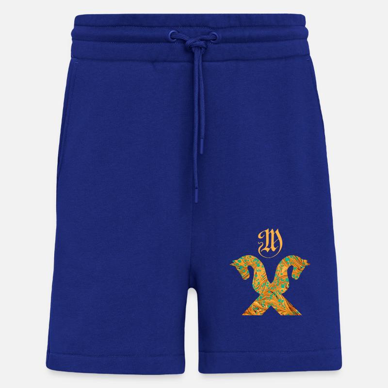 pferdegiebel e 95 m - Shorts - made by SPREAD - Iconic Blue