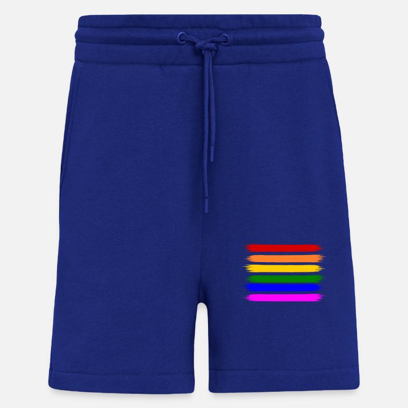 Regenbogen Regenbogenfahne - Shorts - made by SPREAD - Iconic Blue